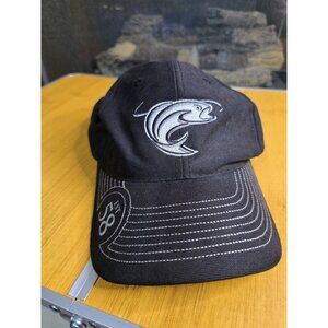 STREN FISHING LINE hat black lightweight adjustable cap